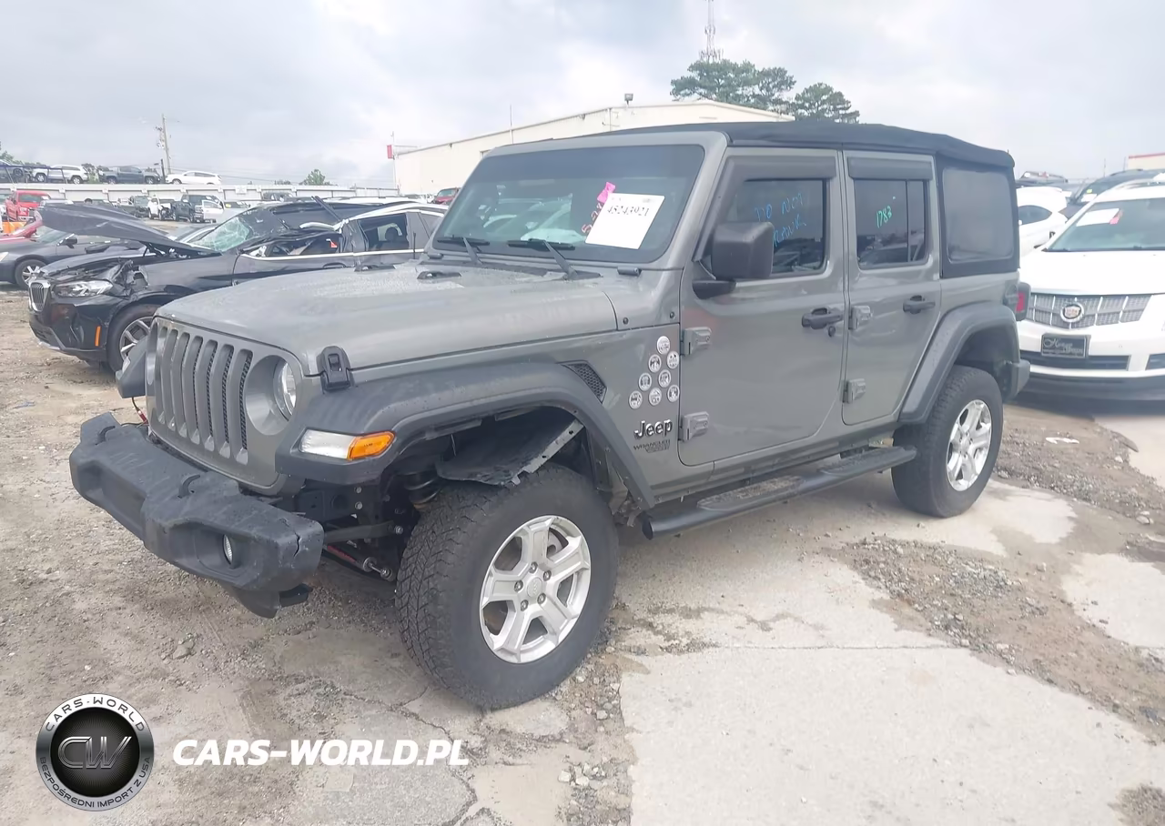 2018 Jeep Wrangler Unlimited Sport S 4X4 VIN:1C4HJXDNXJW321783 - 2