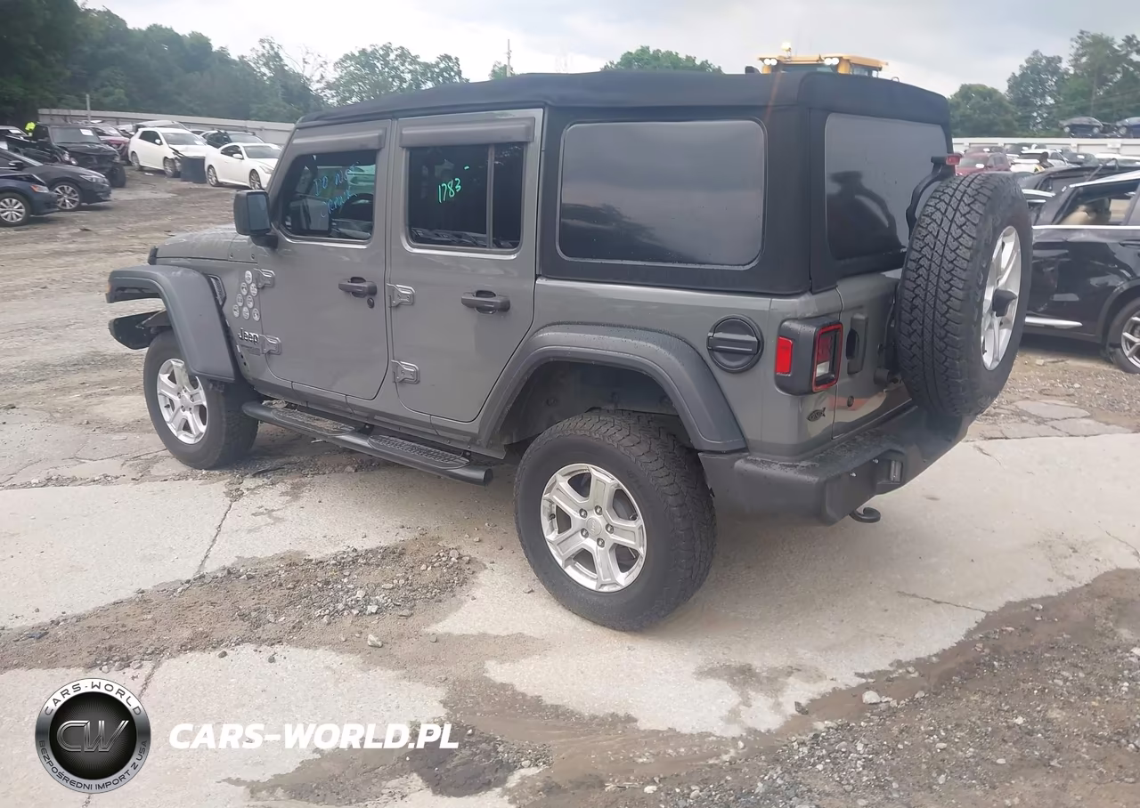 2018 Jeep Wrangler Unlimited Sport S 4X4 VIN:1C4HJXDNXJW321783 - 3