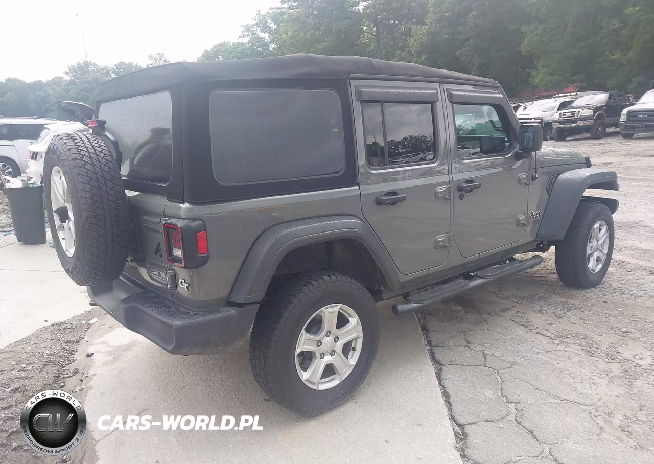 2018 Jeep Wrangler Unlimited Sport S 4X4 VIN:1C4HJXDNXJW321783 - 4
