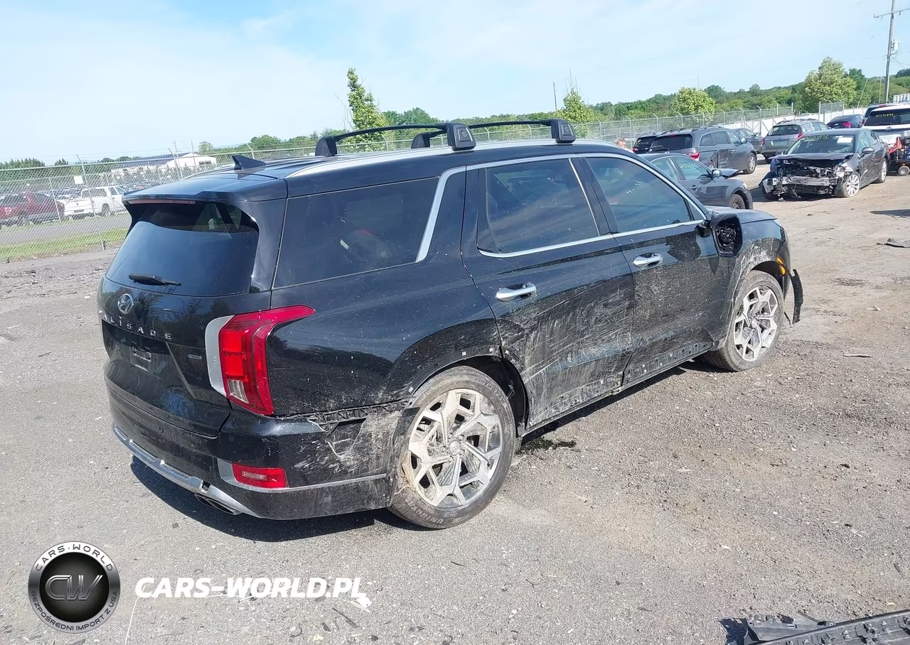 2021 Hyundai Palisade Calligraphy VIN:KM8R7DHEXMU180012 - 4
