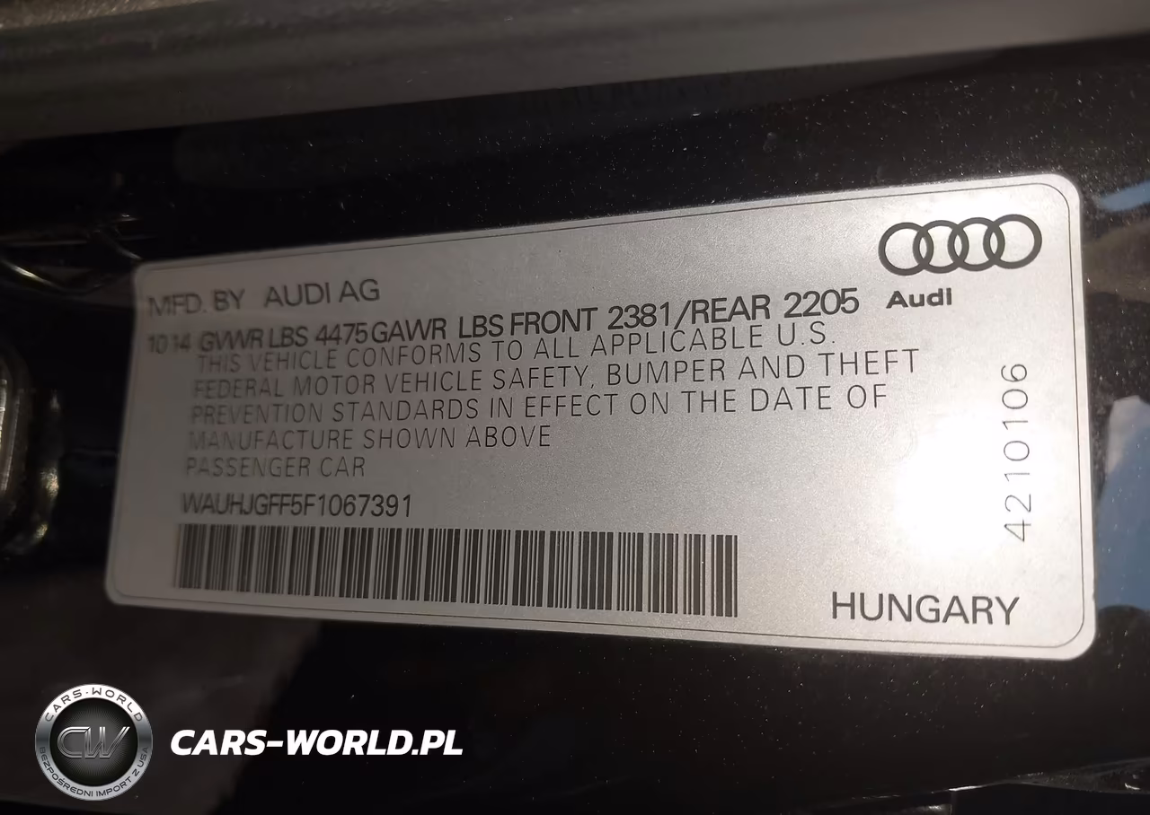 2015 Audi A3 2.0 Tdi Premium VIN:WAUHJGFF5F1067391 - 9