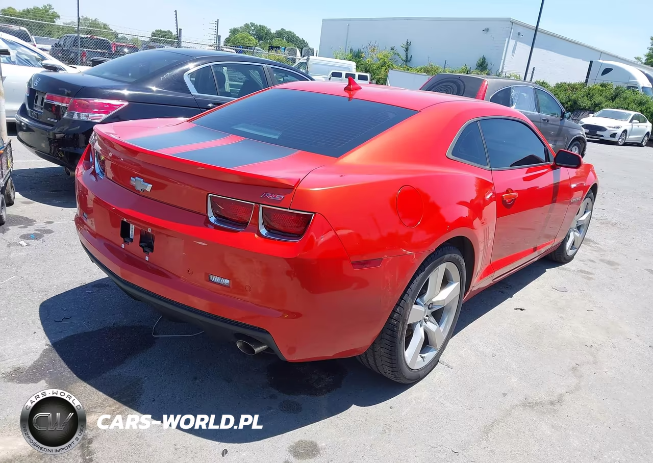 2012 Chevrolet Camaro 1Lt VIN:2G1FB1E35C9131764 - 4