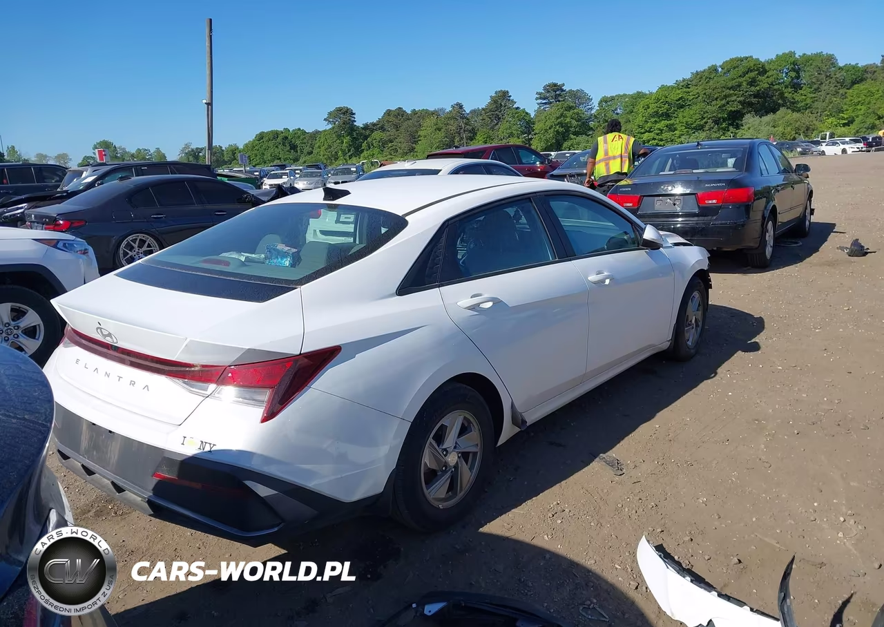 2025 Hyundai Elantra Se VIN:KMHLL4DG9SU007538 - 4