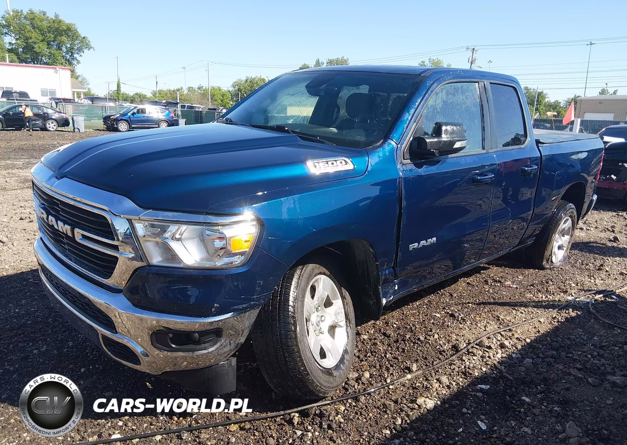 2021 Ram 1500 Big Horn 4X4 6'4 Box VIN:1C6SRFBT1MN515033 - 2
