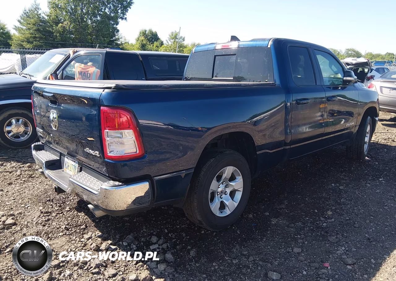 2021 Ram 1500 Big Horn 4X4 6'4 Box VIN:1C6SRFBT1MN515033 - 4