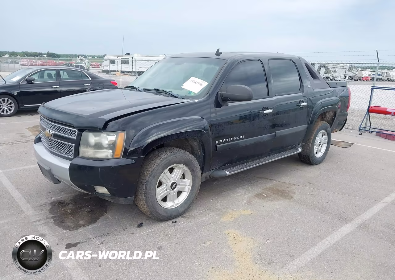 2008 Chevrolet Avalanche 1500 Lt VIN:3GNFK12368G106856 - 2
