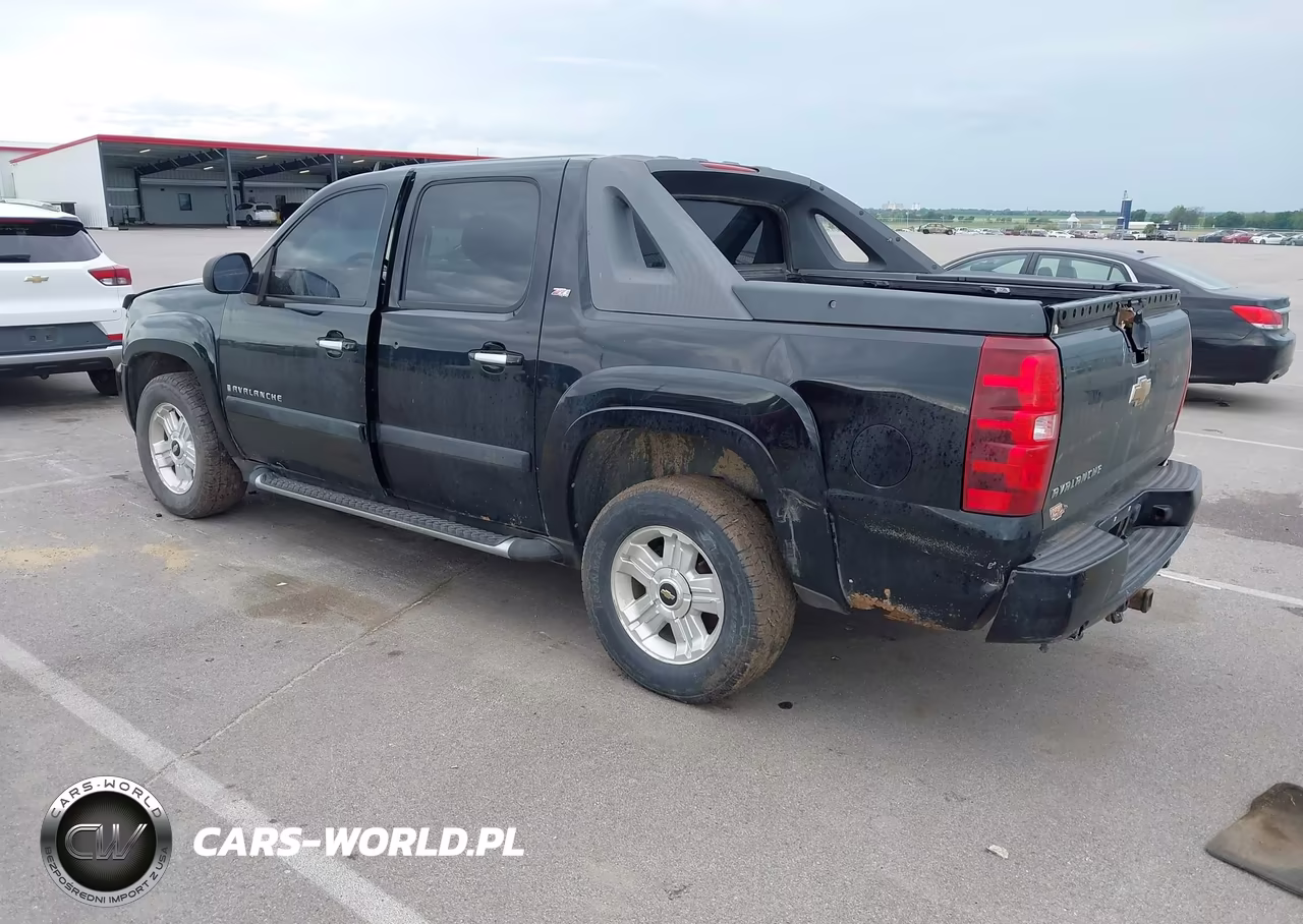 2008 Chevrolet Avalanche 1500 Lt VIN:3GNFK12368G106856 - 3