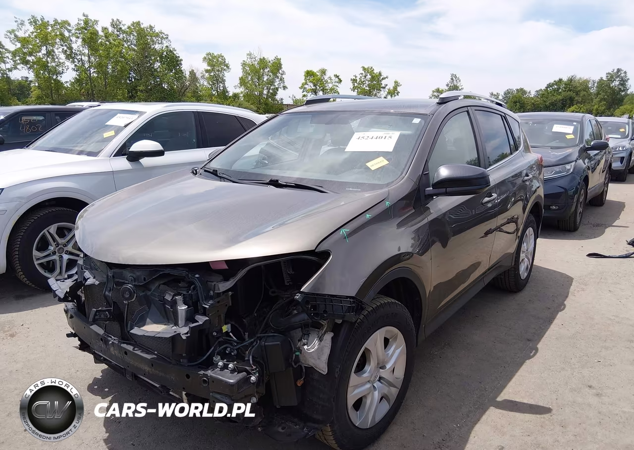 2015 Toyota Rav4 Le VIN:2T3BFREV0FW267417 - 2