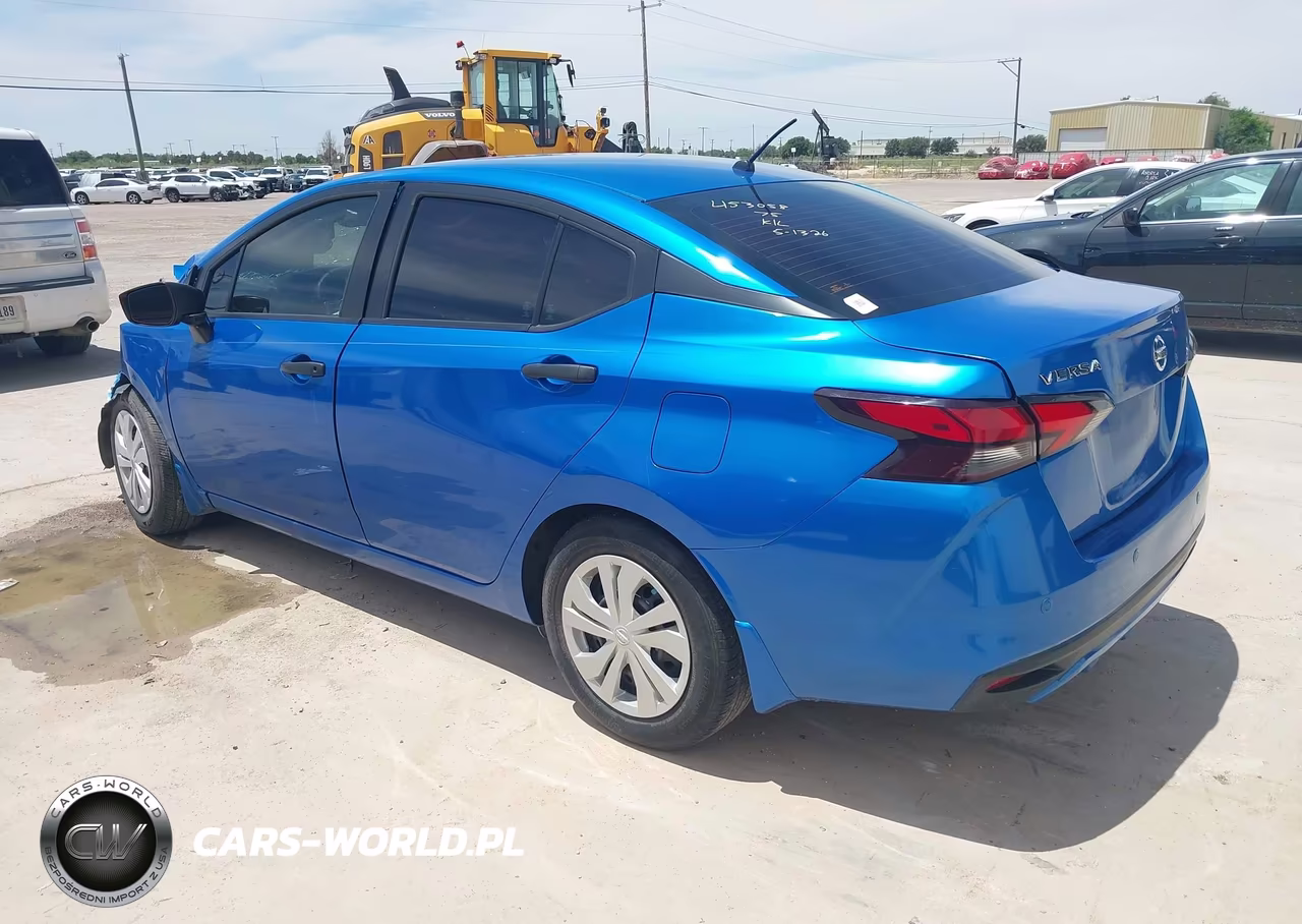 2020 Nissan Versa S Xtronic Cvt VIN:3N1CN8DV1LL915145 - 3