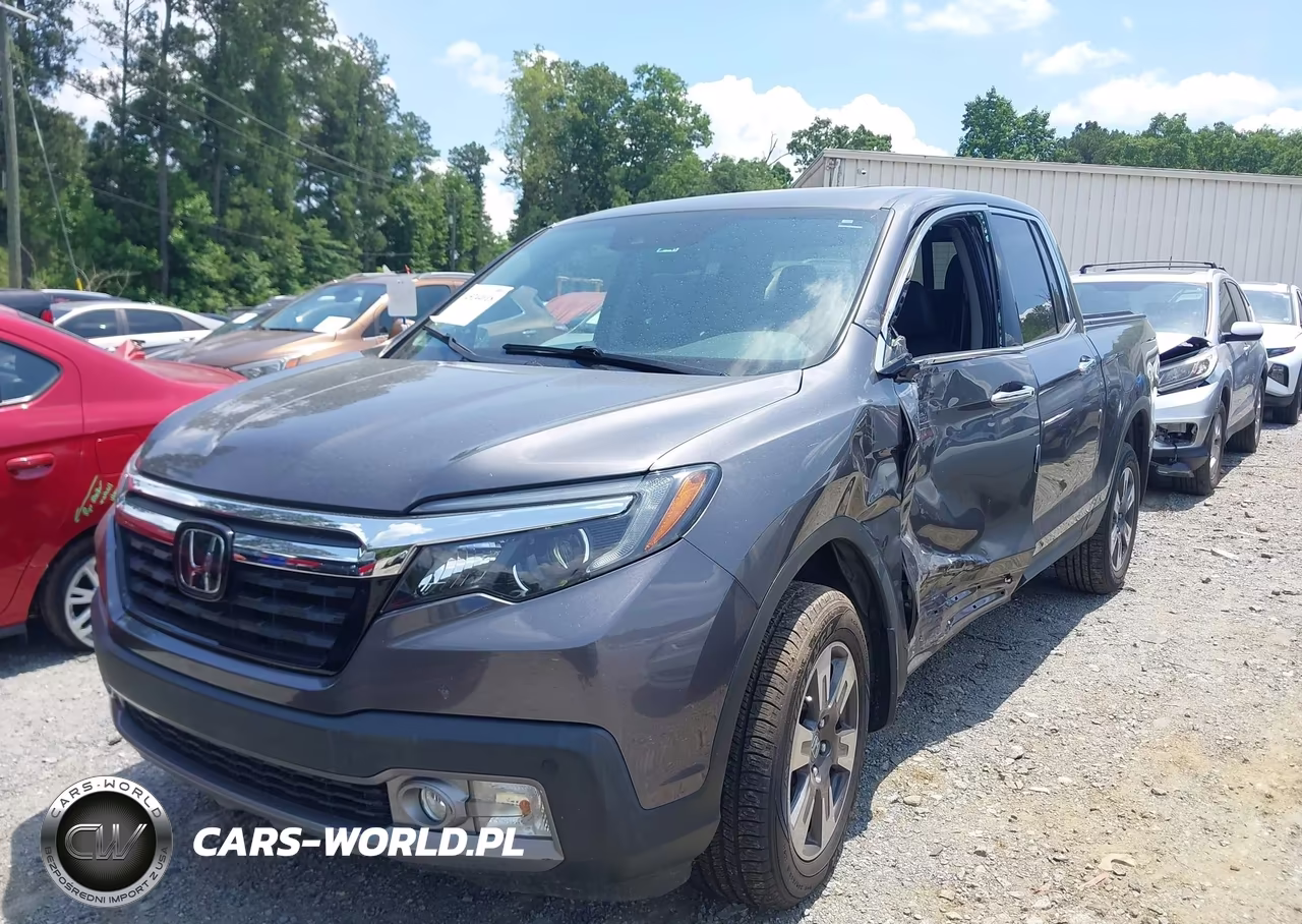 2019 Honda Ridgeline Rtl-E VIN:5FPYK3F77KB009020 - 2