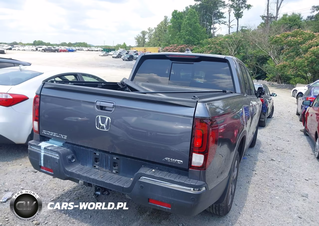 2019 Honda Ridgeline Rtl-E VIN:5FPYK3F77KB009020 - 4