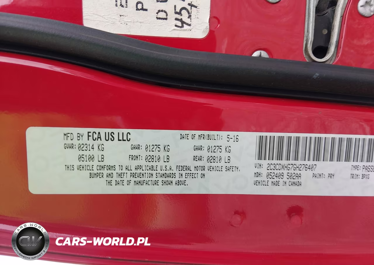 2016 Dodge Charger Sxt VIN:2C3CDXHG7GH276407 - 9