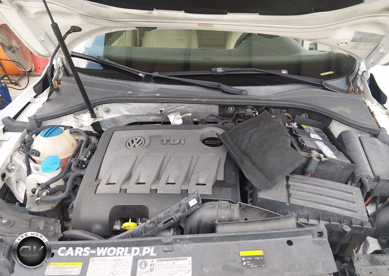 2014 Volkswagen Passat 2.0L Tdi Se VIN:1VWBN7A34EC107616 - 10