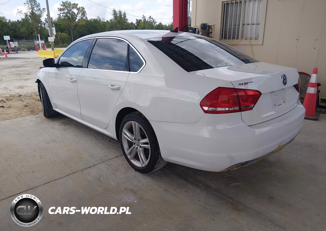 2014 Volkswagen Passat 2.0L Tdi Se VIN:1VWBN7A34EC107616 - 3