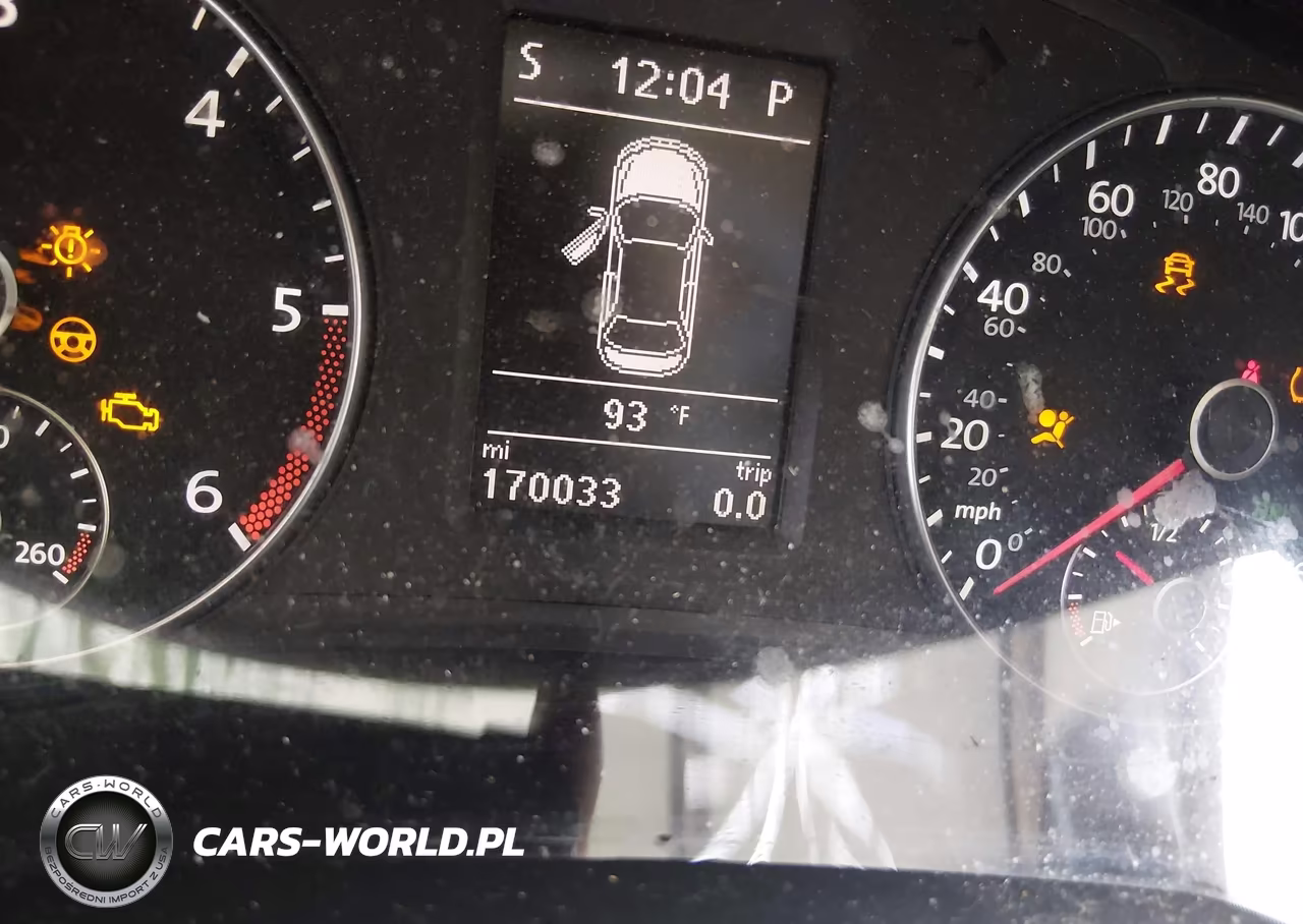 2014 Volkswagen Passat 2.0L Tdi Se VIN:1VWBN7A34EC107616 - 7