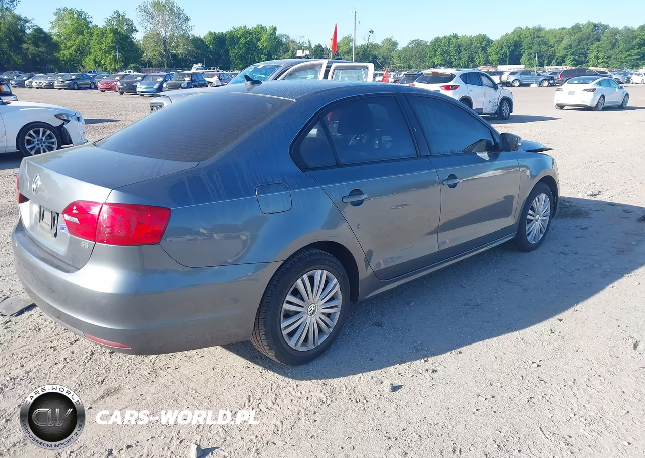 2014 Volkswagen Jetta 1.8T Se VIN:3VWD17AJ7EM297557 - 4