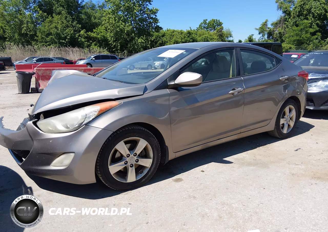 2012 Hyundai Elantra Gls VIN:5NPDH4AE3CH111662 - 2
