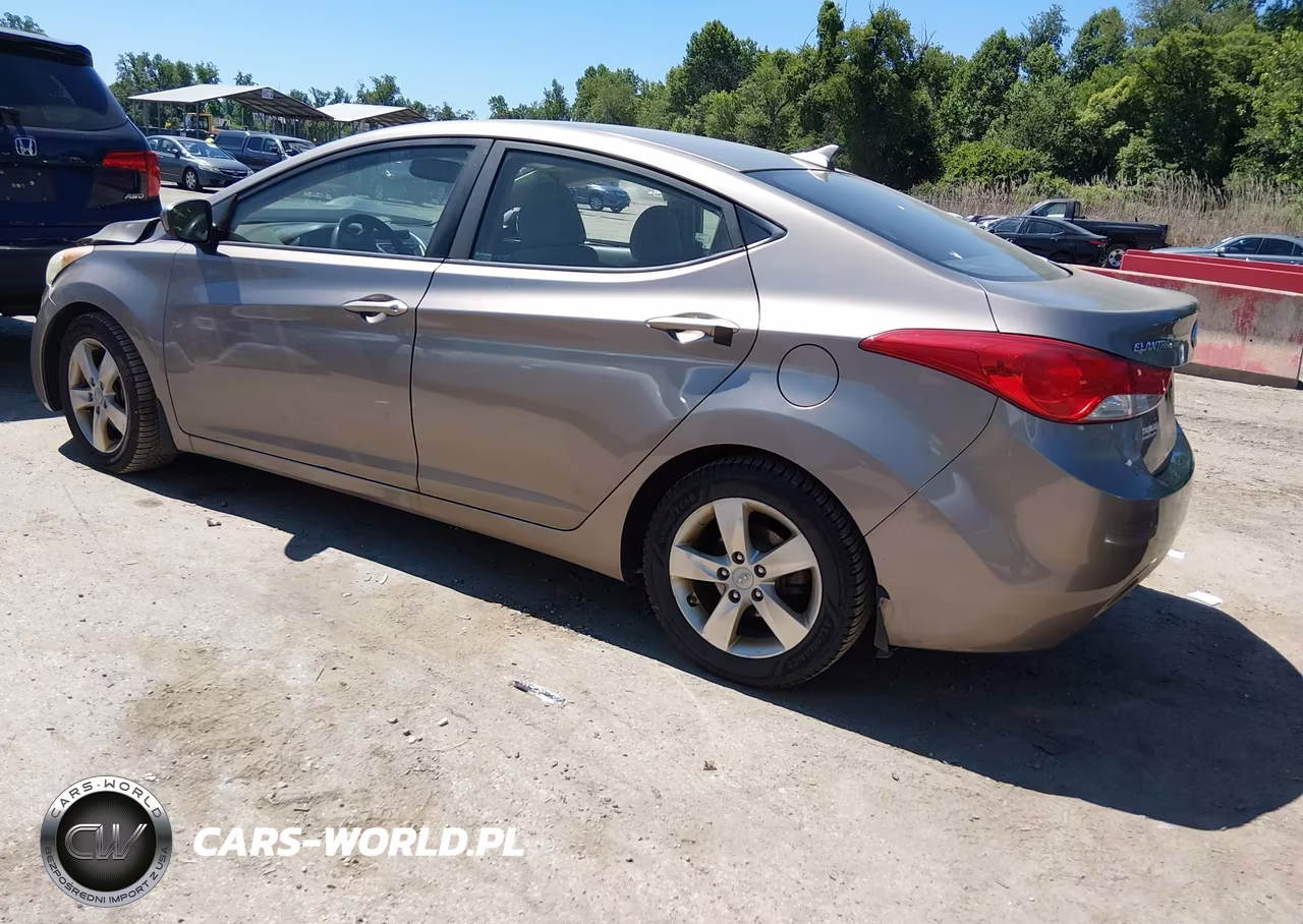 2012 Hyundai Elantra Gls VIN:5NPDH4AE3CH111662 - 3