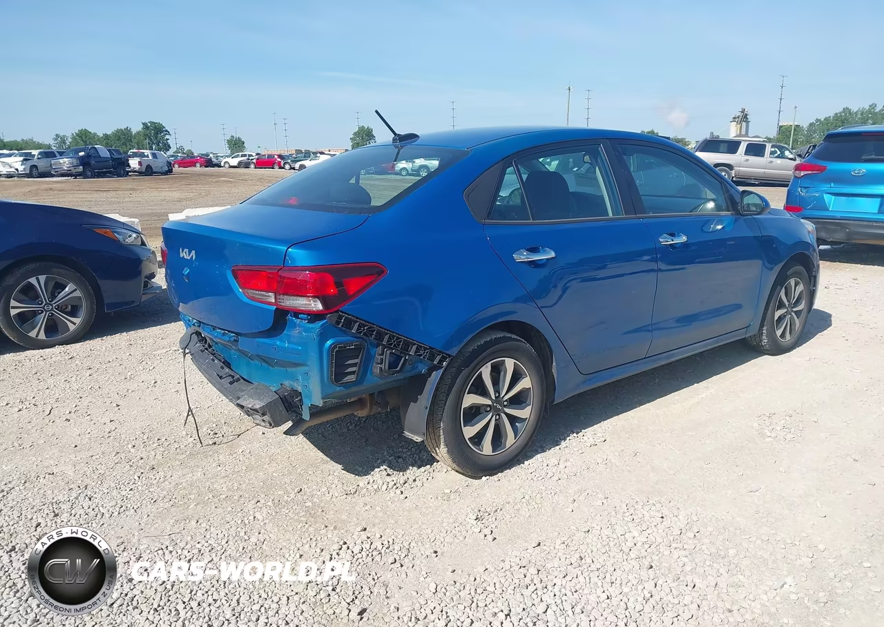 2023 Kia Rio S VIN:3KPA24AD4PE517116 - 4