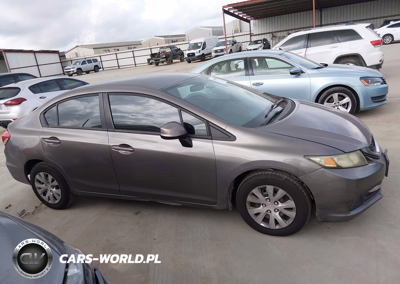 2013 Honda Civic Lx VIN:19XFB2F53DE019707 - 13
