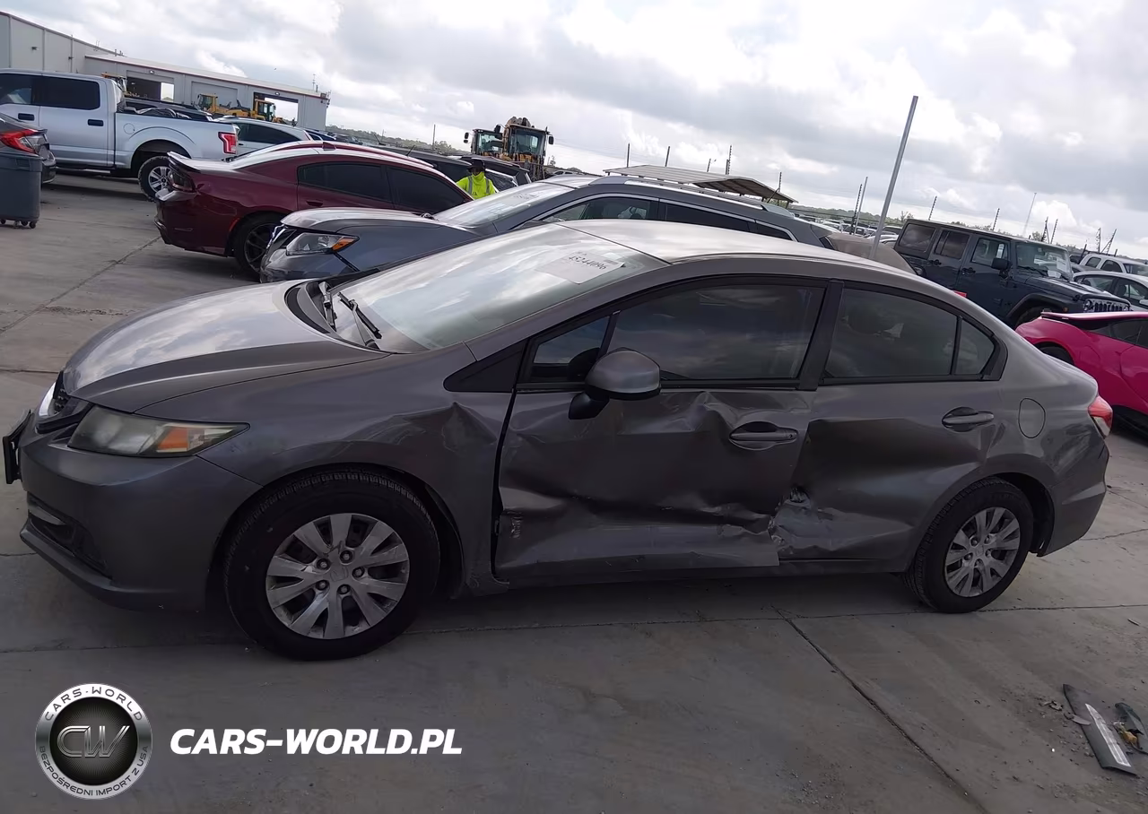 2013 Honda Civic Lx VIN:19XFB2F53DE019707 - 14
