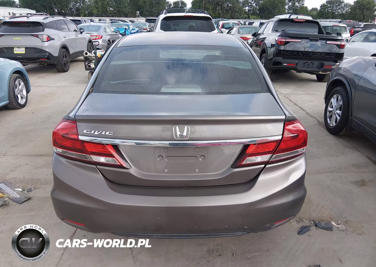 2013 Honda Civic Lx VIN:19XFB2F53DE019707 - 16
