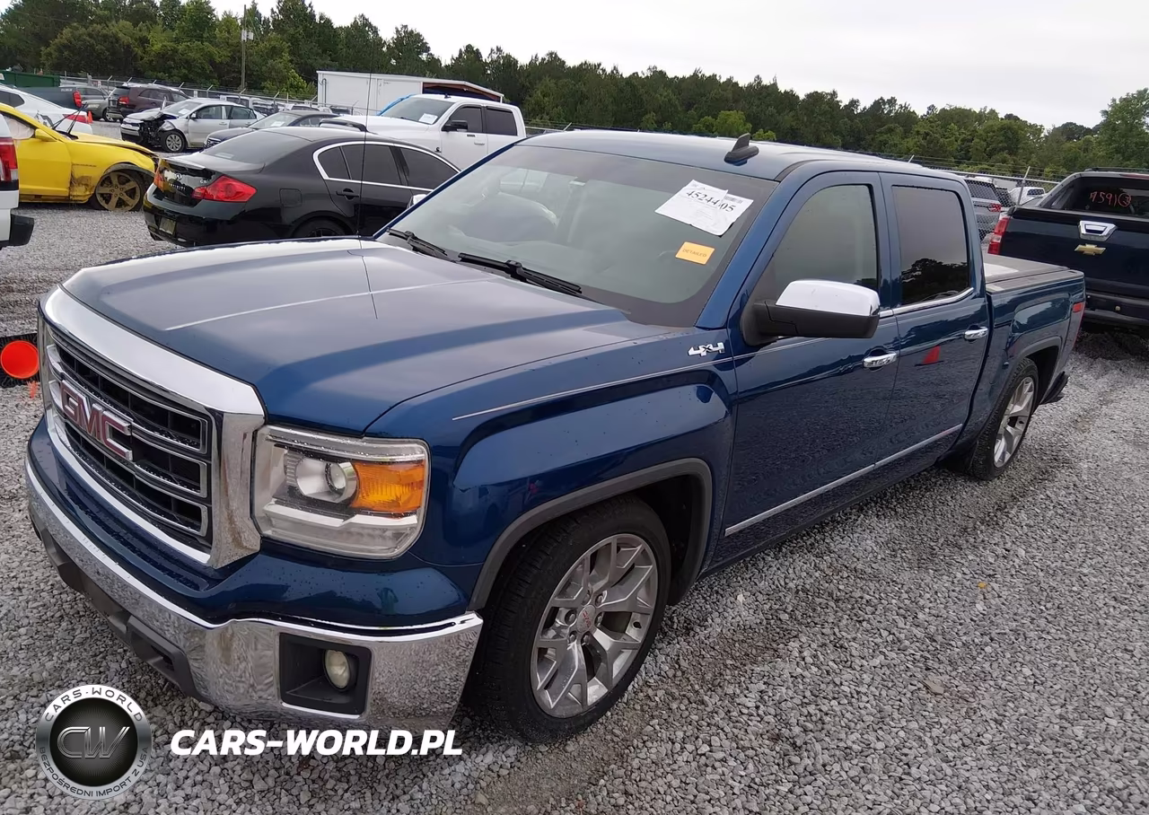 2015 GMC Sierra 1500 Slt VIN:3GTU2VECXFG320409 - 2