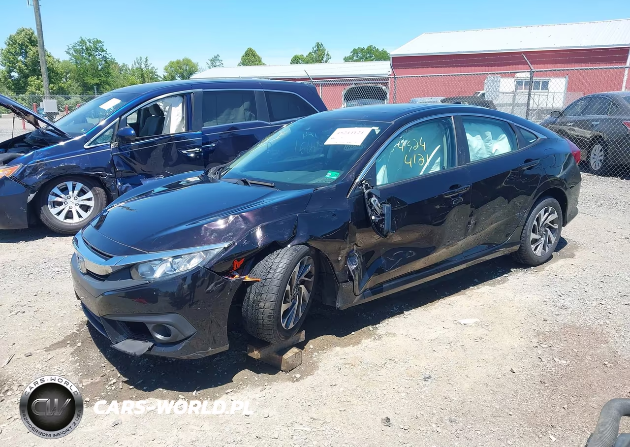 2017 Honda Civic Ex VIN:19XFC2F88HE206597 - 2