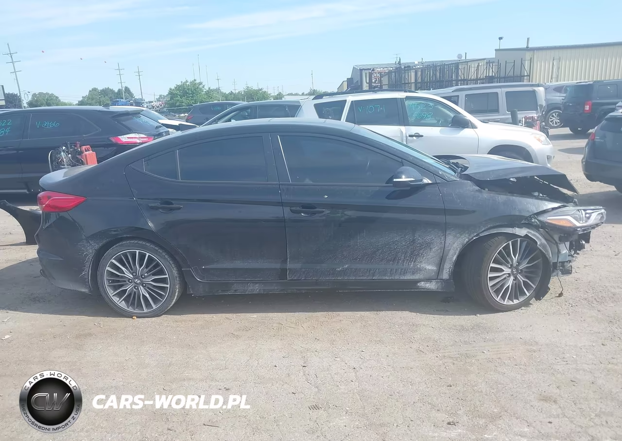 2018 Hyundai Elantra Sport VIN:KMHD04LB5JU519038 - 14