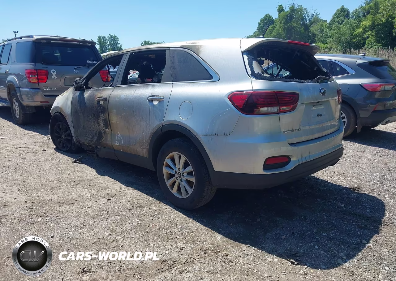 2019 Kia Sorento 2.4L Lx VIN:5XYPGDA3XKG562785 - 3