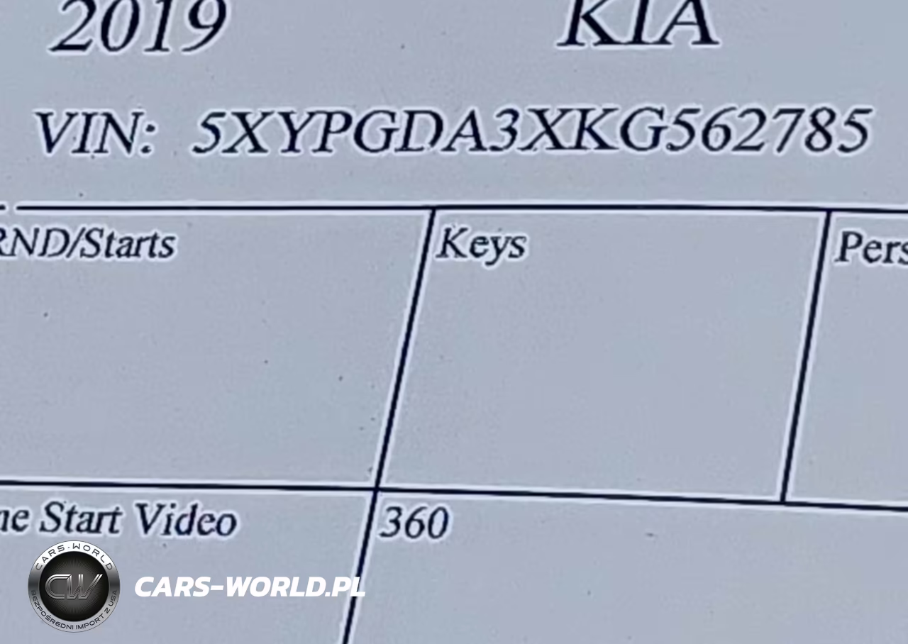 2019 Kia Sorento 2.4L Lx VIN:5XYPGDA3XKG562785 - 9