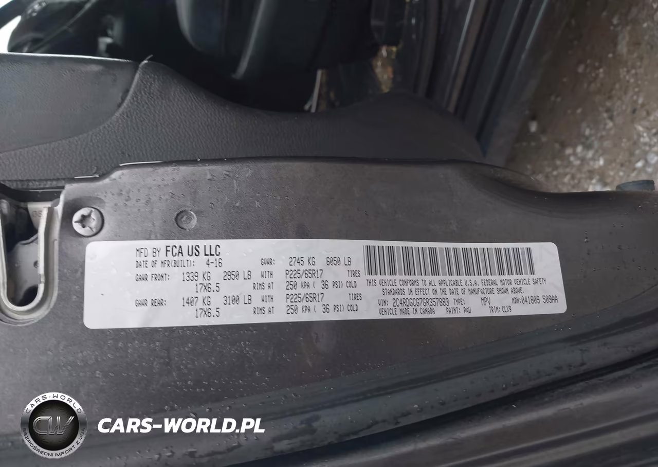 2016 Dodge Grand Caravan Sxt VIN:2C4RDGCG7GR357883 - 9