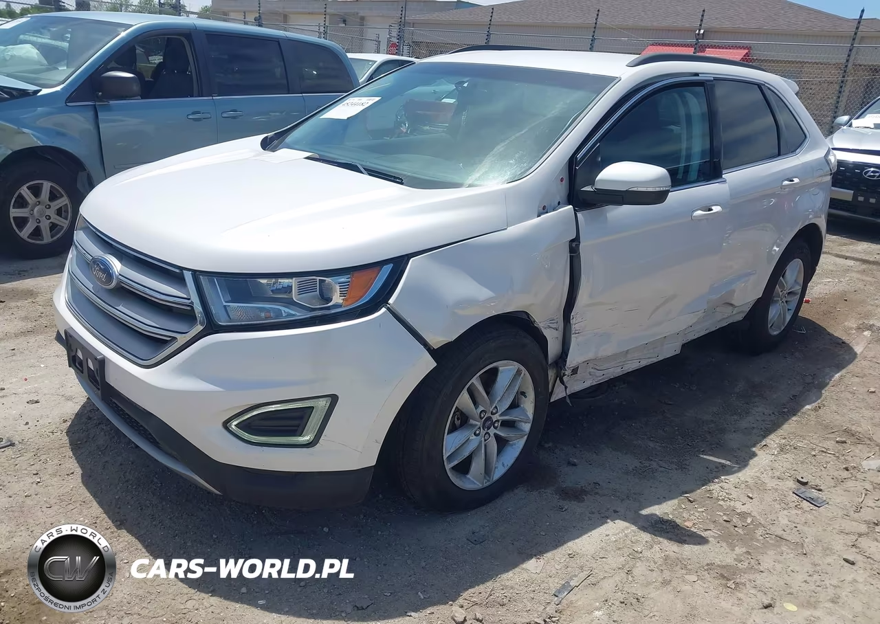 2015 Ford Edge Sel VIN:2FMTK4J86FBB02523 - 2
