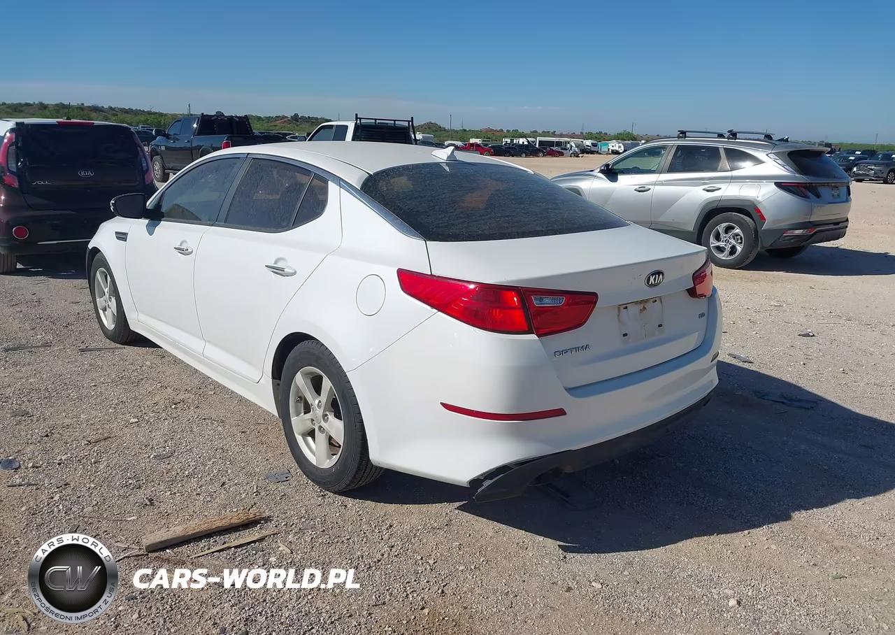 2015 Kia Optima Lx VIN:KNAGM4A78F5647440 - 3