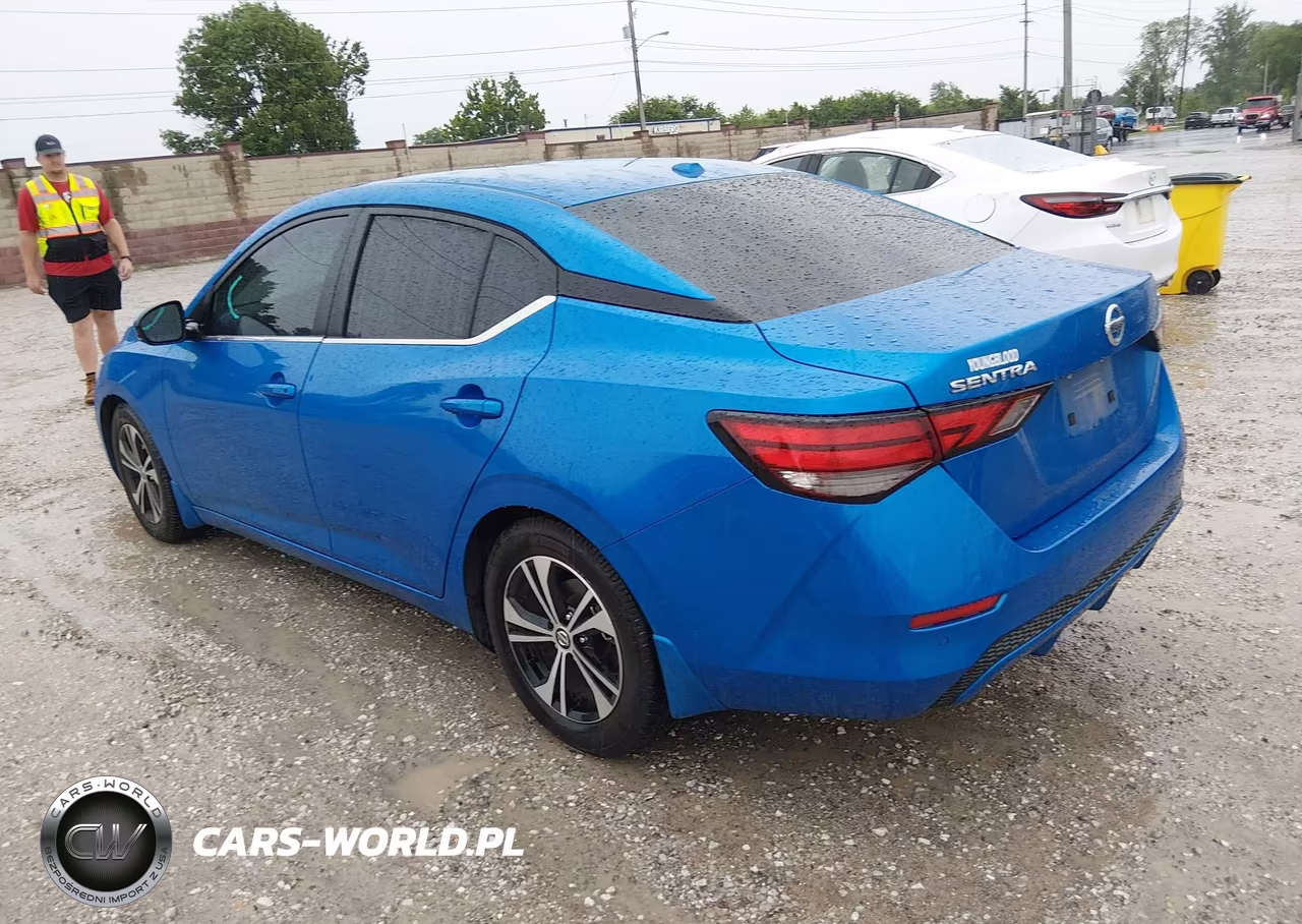 2020 Nissan Sentra Sv Xtronic Cvt VIN:3N1AB8CV8LY303500 - 3