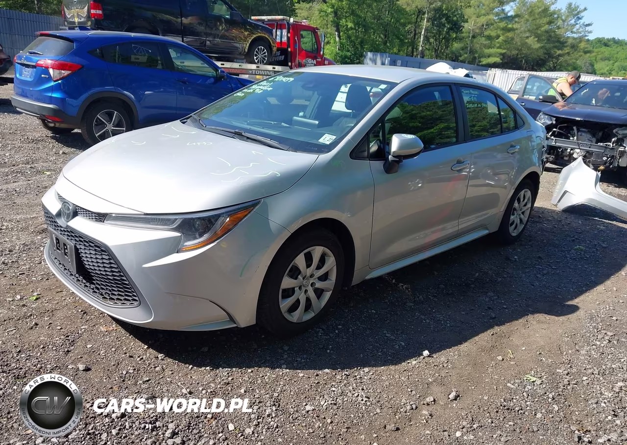 2022 Toyota Corolla Le VIN:5YFEPMAE3NP299547 - 2