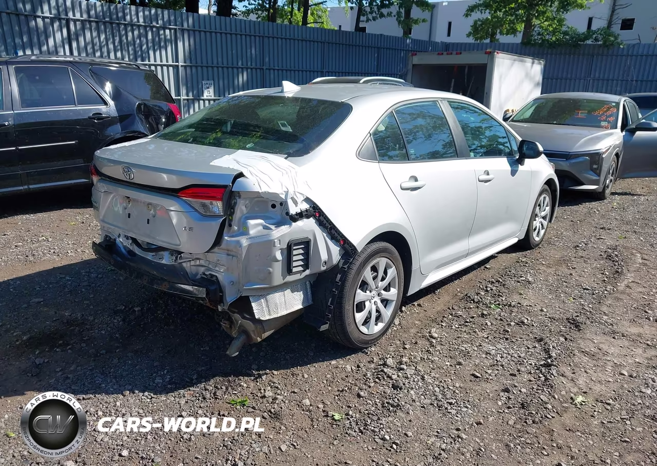 2022 Toyota Corolla Le VIN:5YFEPMAE3NP299547 - 4