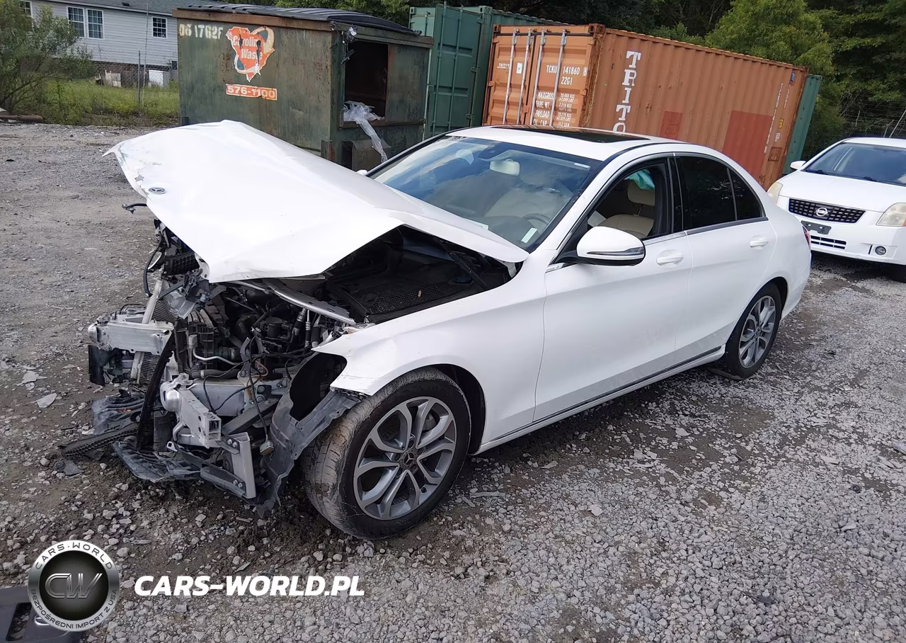 2018 Mercedes-Benz C 300 VIN:55SWF4JB7JU275947 - 2