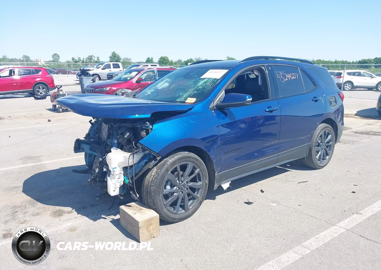 2022 Chevrolet Equinox Fwd Rs VIN:3GNAXMEV3NS239710 - 2