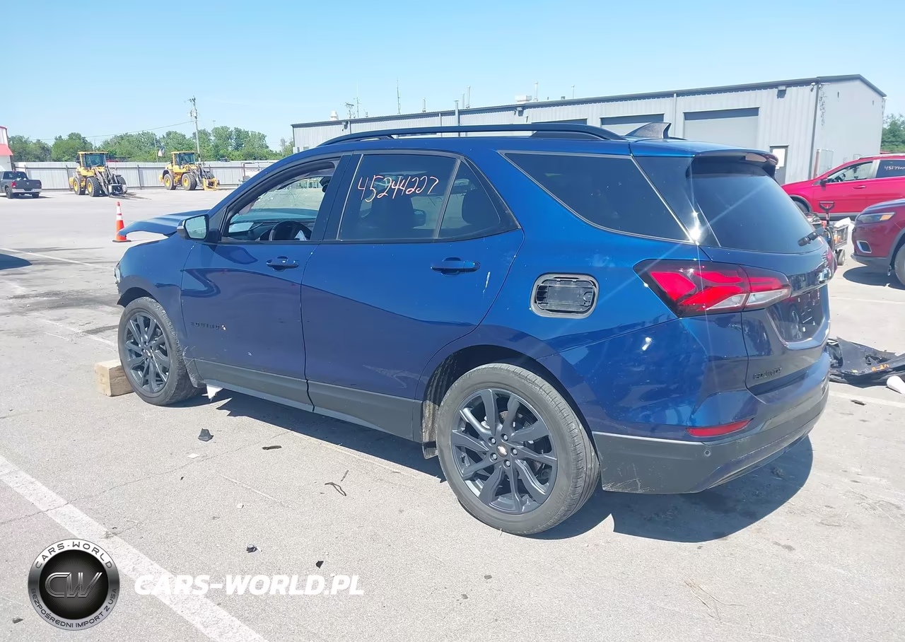 2022 Chevrolet Equinox Fwd Rs VIN:3GNAXMEV3NS239710 - 3