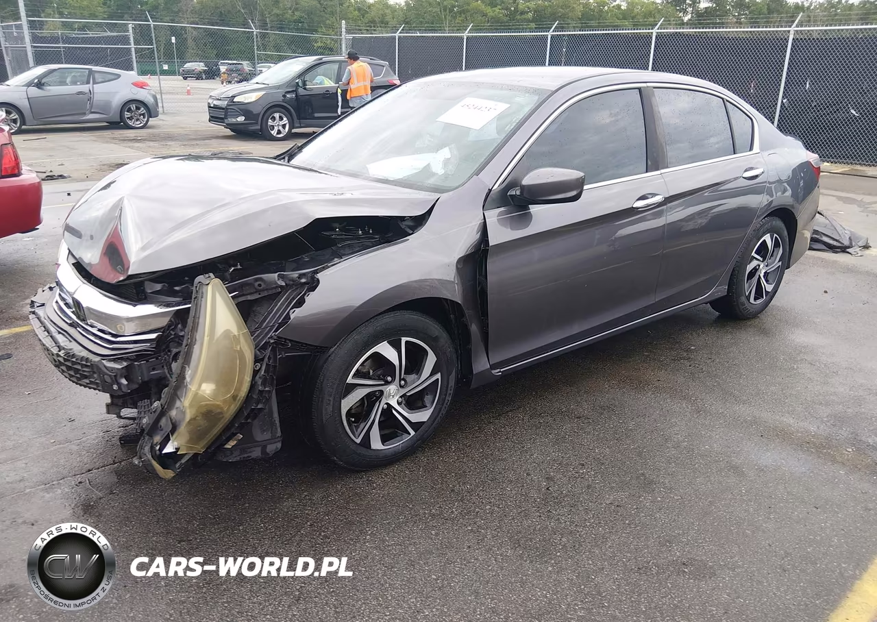 2016 Honda Accord Lx VIN:1HGCR2F37GA091242 - 2