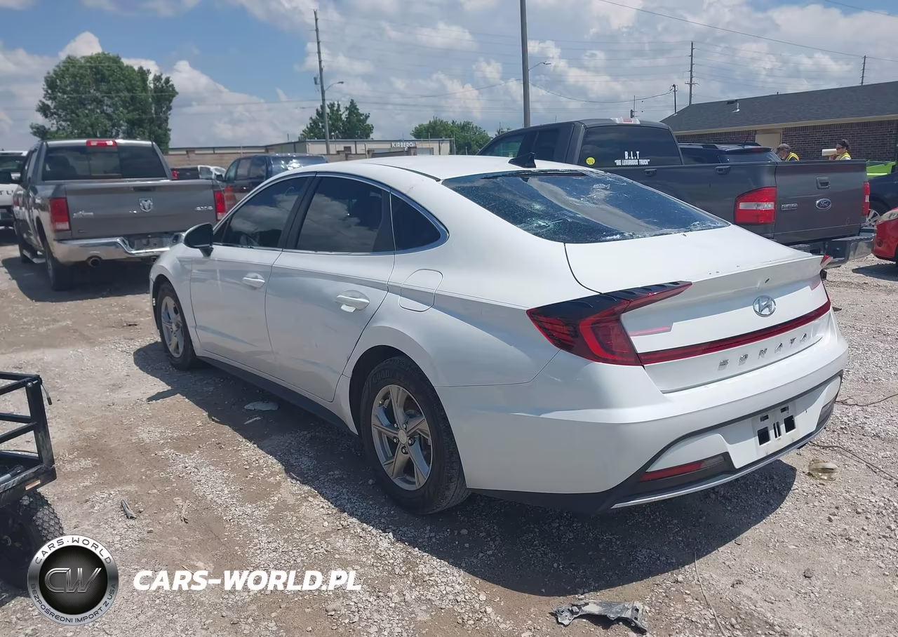 2022 Hyundai Sonata Se VIN:5NPEG4JA3NH133605 - 3