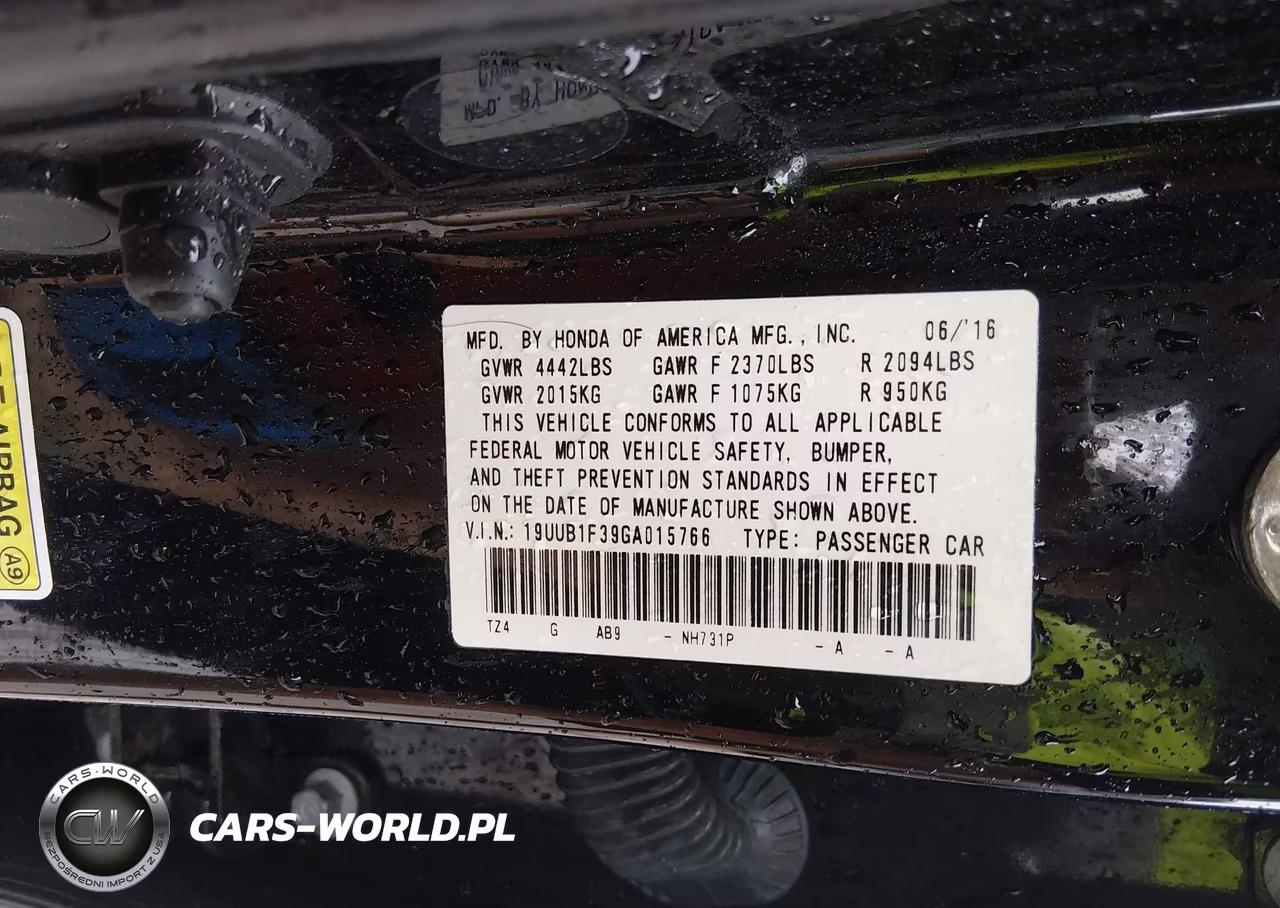 2016 Acura Tlx VIN:19UUB1F39GA015766 - 9