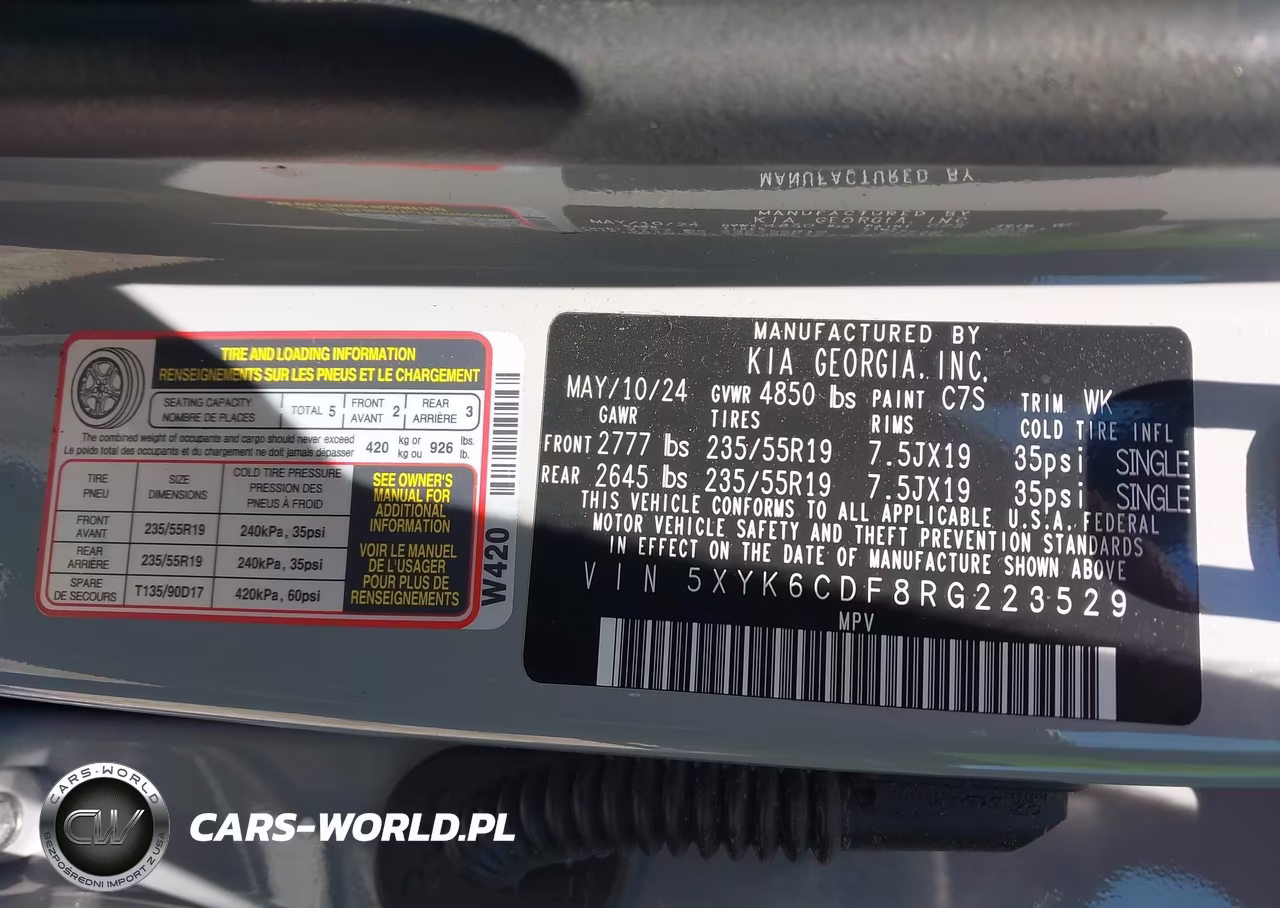 2024 Kia Sportage X-Line VIN:5XYK6CDF8RG223529 - 9