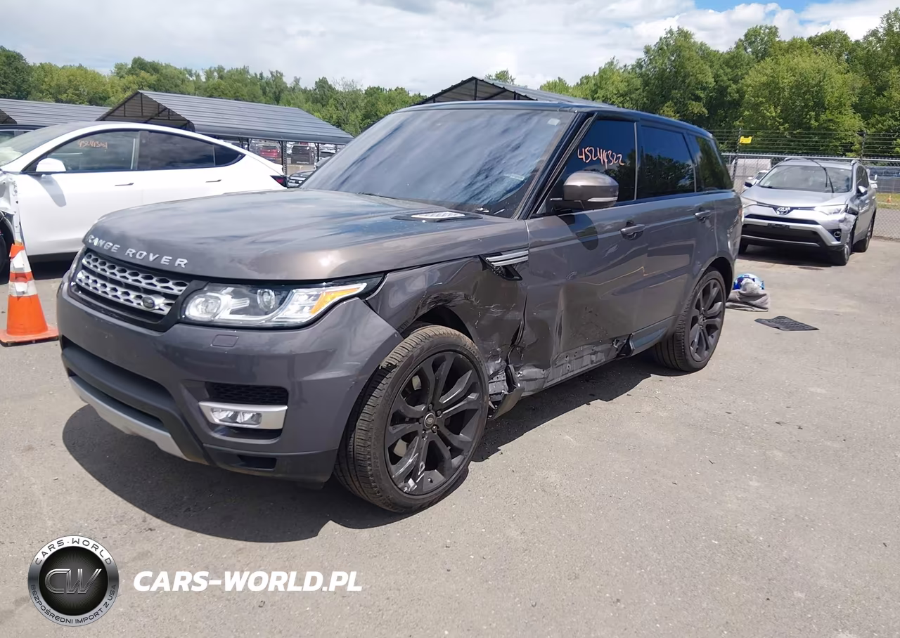 2016 Land Rover Range Rover Sport 3.0L V6 Supercharged Hse VIN:SALWR2VFXGA644353 - 2