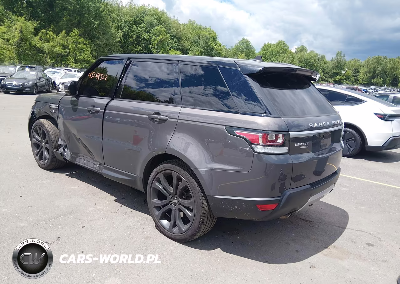 2016 Land Rover Range Rover Sport 3.0L V6 Supercharged Hse VIN:SALWR2VFXGA644353 - 3