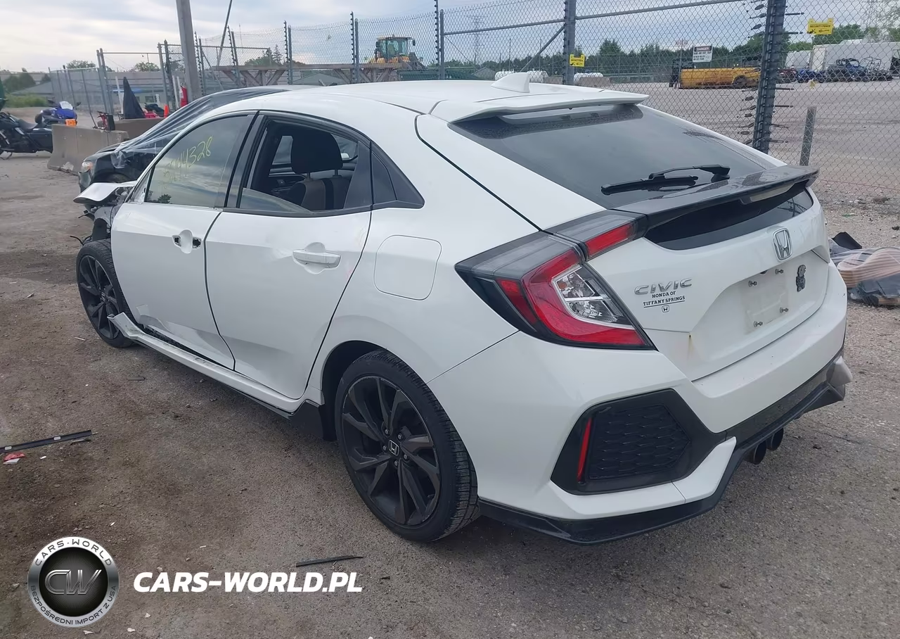 2017 Honda Civic Sport VIN:SHHFK7H49HU226103 - 3