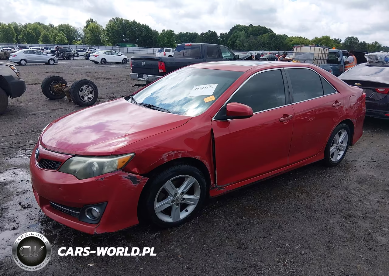 2012 Toyota Camry Se VIN:4T1BF1FK3CU502449 - 2