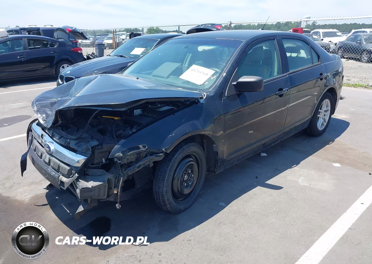 2012 Ford Fusion S VIN:3FAHP0GA4CR445865 - 2
