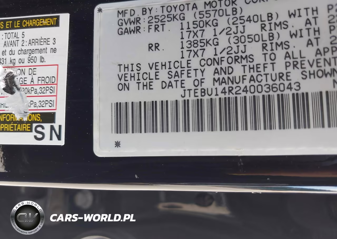 2004 Toyota 4Runner Sport Edition VIN:JTEBU14R240036043 - 9